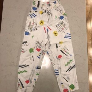Vintage medium patterned pants